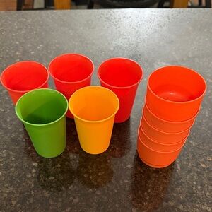 Vintage 70s Tupperware Snack Set